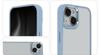Satin Elegant Matt Case For Iphone 15 Plus 6.7" Blue