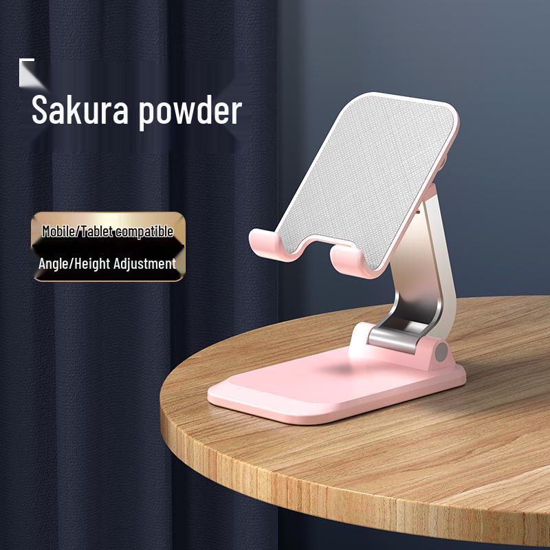 Q7 Universal Folding Mobile & Tablet Stand with Custom Logo for Desktop & TikTok Live