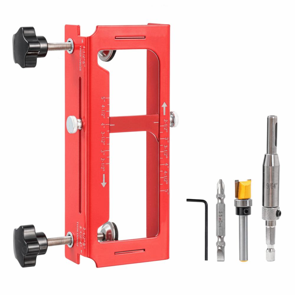 Stable Door Hinge Mortising Jig Adjustable Door Frame Stable Locator Woodworking