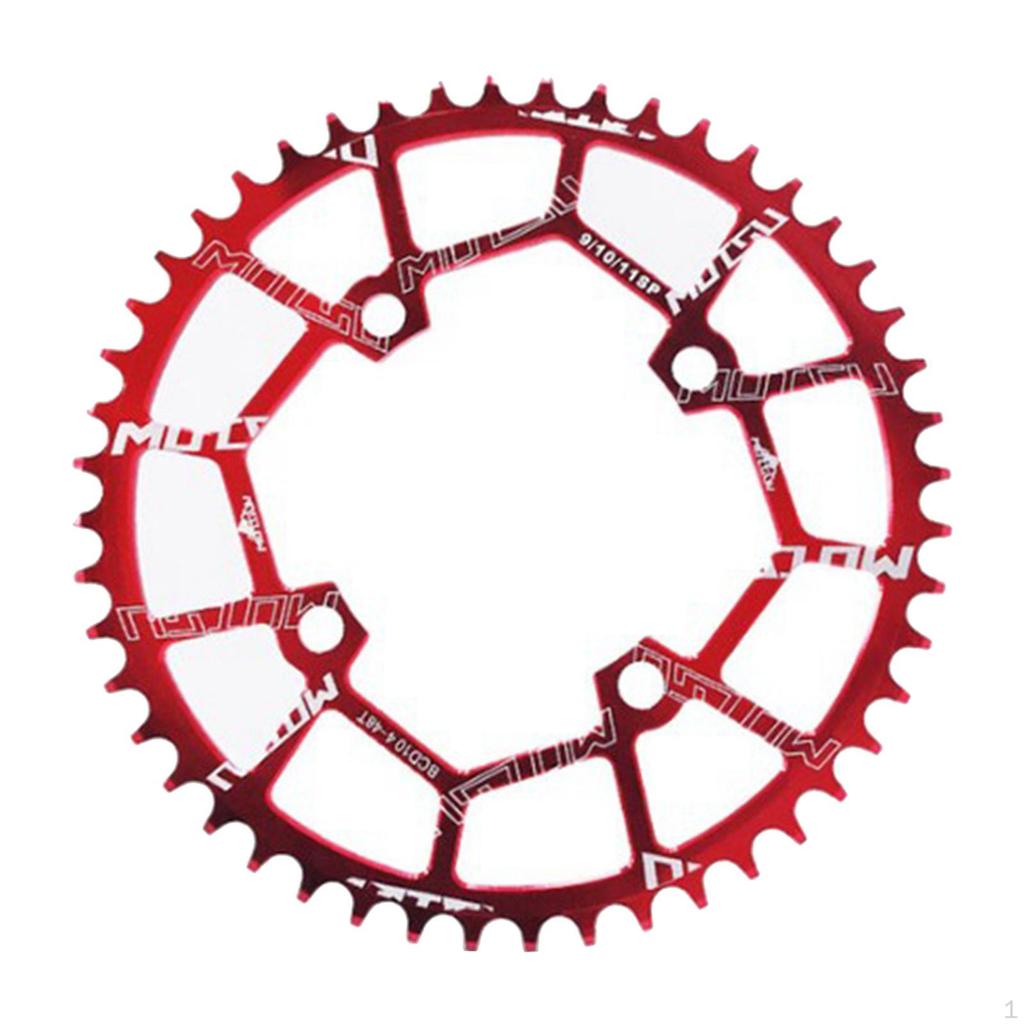 Chain 40T ~ 52BCD Road Bike Narrow Round Wheel Wide Sprocket Component Parts