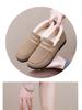 Women Shoes with Winter Velvet Cotton Shoes One Step On Warm and Non Slip for Mom Lightweight for Going Out 2025 New Flat Shoes