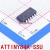 ATTINY84A-SSU SOP-14 Surface Mount 8-bit Microcontroller Chip