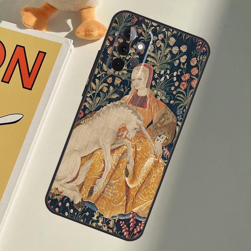 Renaissance Art Painting For Samsung Galaxy A22 A52 A32 A54 A14 A16 A26 A36 A56 A55 A35 A05 A06 A15 A53 A33 A13 Case