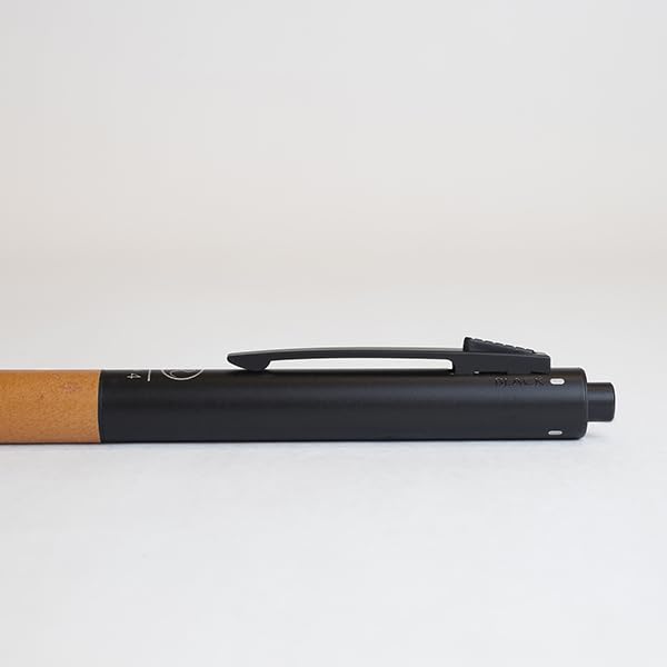 Romeo Romeo Multifunctional Pen 4in1 Leather Grip Brown