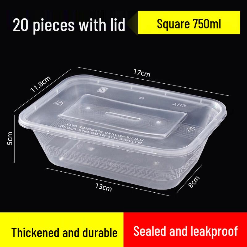 ZISIZ Round Disposable Food Container