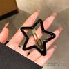 Y2K Five-Pointed Star Dopamine Hair Clips - Cute Large BB Clips for Bangs & Stray Hair