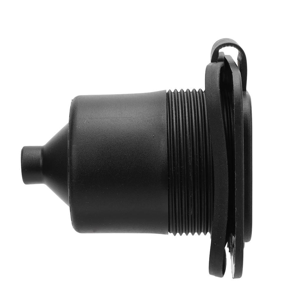 15 Amp Flanged Inlet Recessed 125V Shore Power Inlet Receptacle Plug with Water Resistant Covers Exterior Electrical