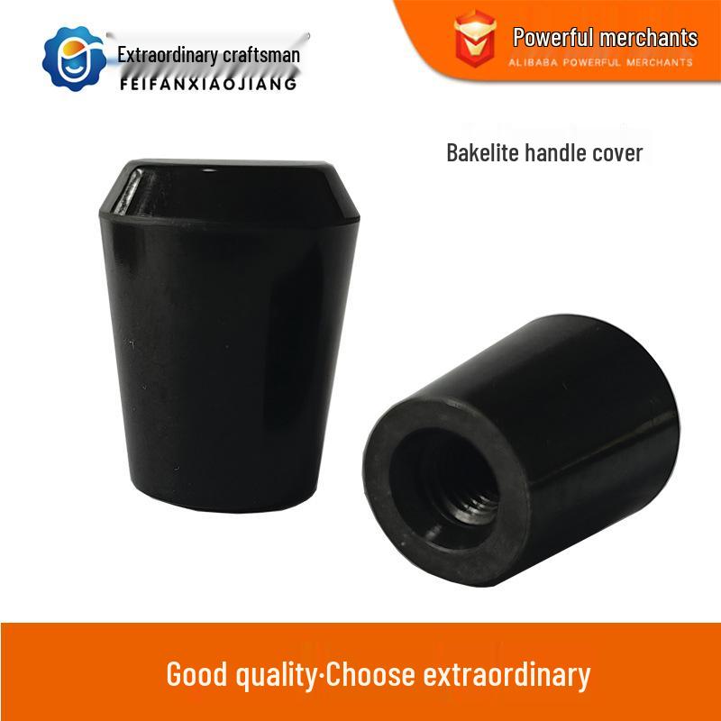 Phenolic Resin Flat Top Handle Cover M12*40 Bakelite Customized Bronze Bushing
