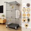 Large Bird Cage for Parrots New Design Luxury Villa for Budgies Cockatiels Lovebirds Spacious Premium Aviary with Modern Feature