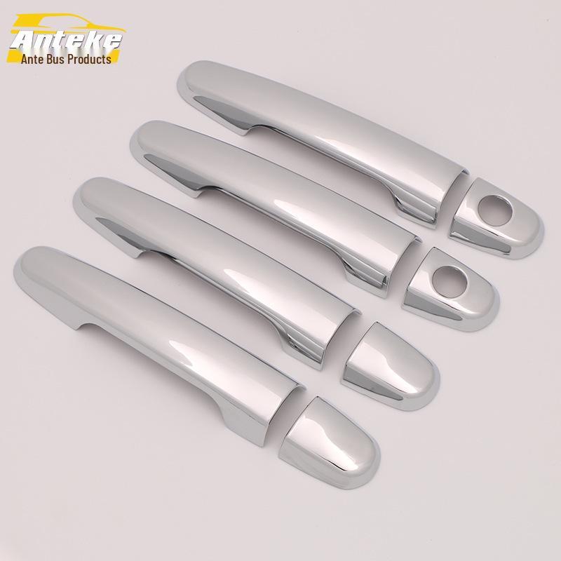 Yaris 2014 Electroplated Door Handle Armrest Trim - Car Modification Accessory