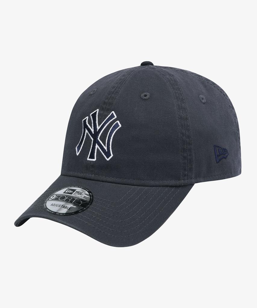 NEW ERA Mlb New York Yankees Basic Outline Unstructured Ball Cap Dark Graphite