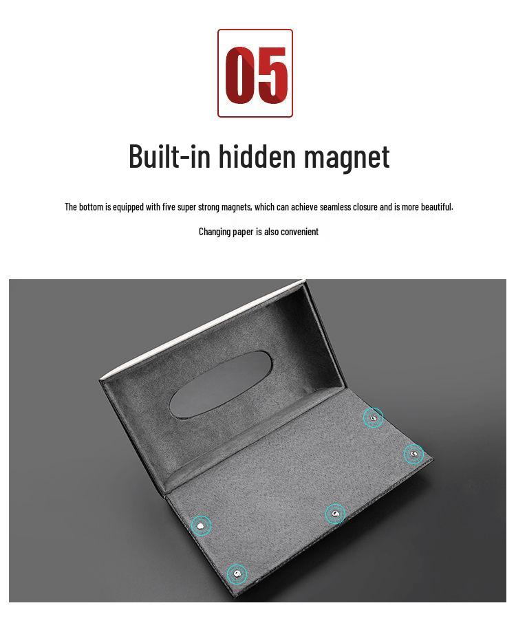 Sun Visor Car Tissue Box: Cross-Border Hanging Napkin Holder