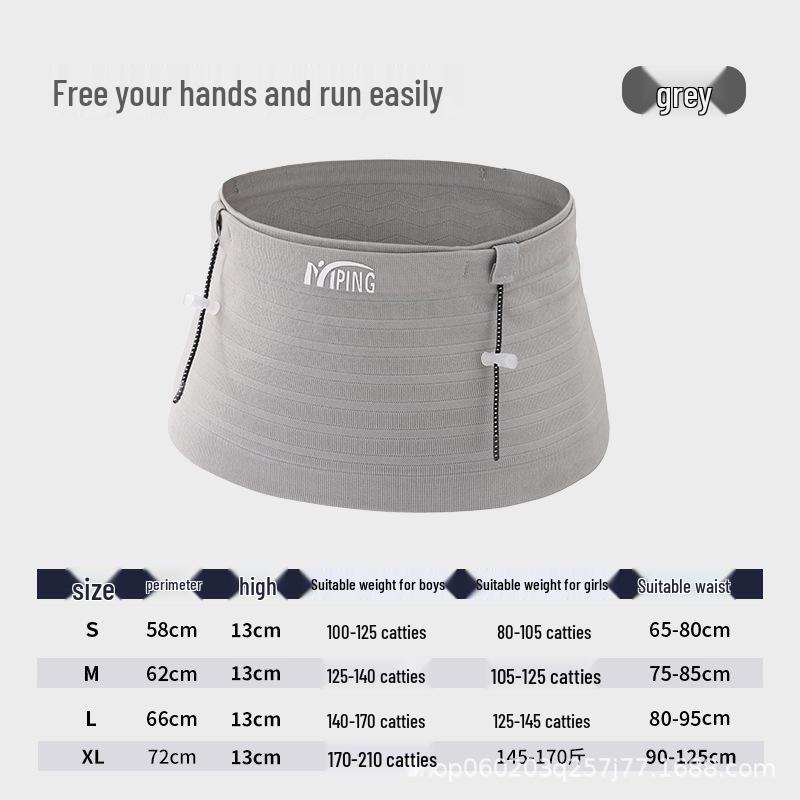 Unisex Multifunctional Marathon Hydration Belt with Phone Holder