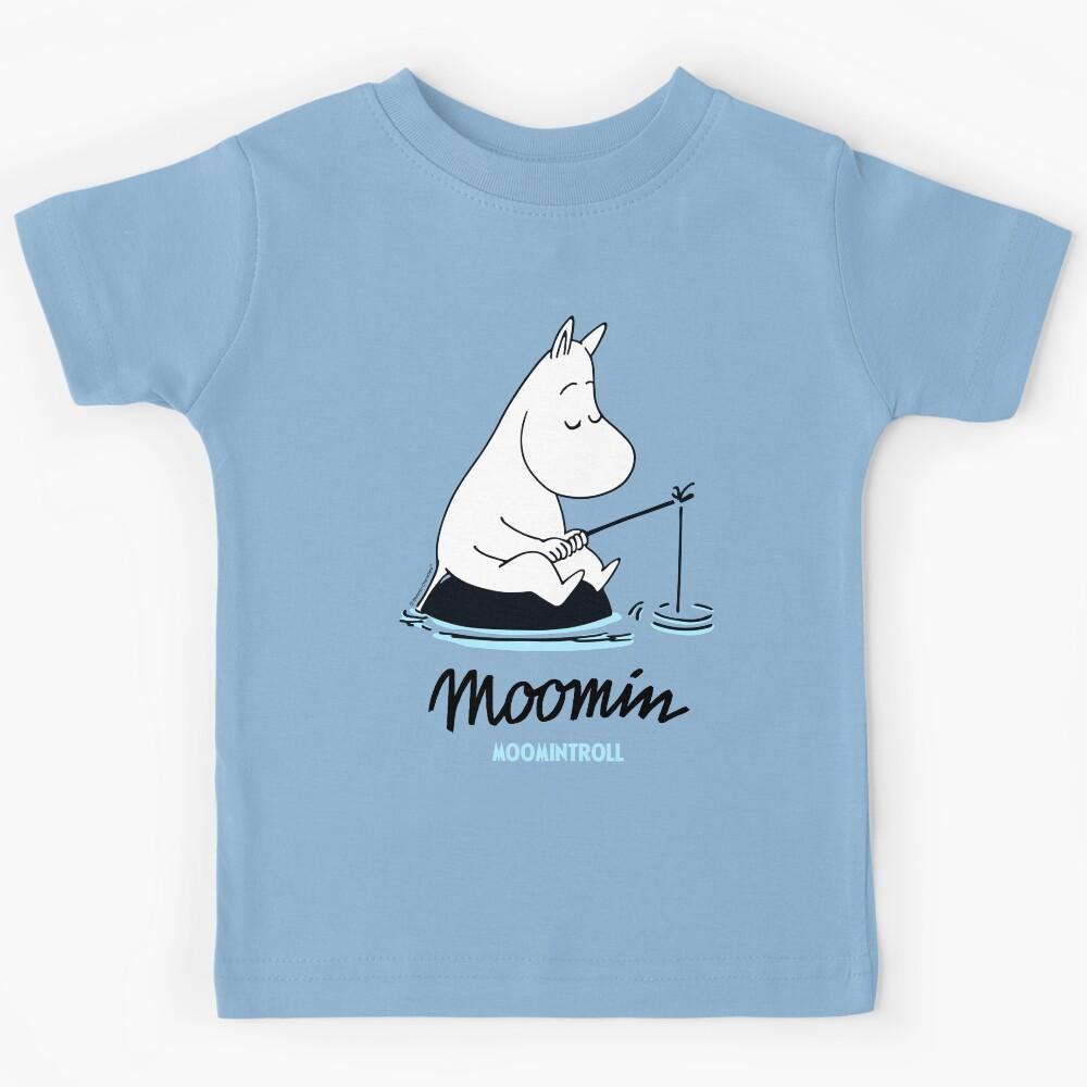 Moomin Moomintroll Fishing Kids T-Shirt 170