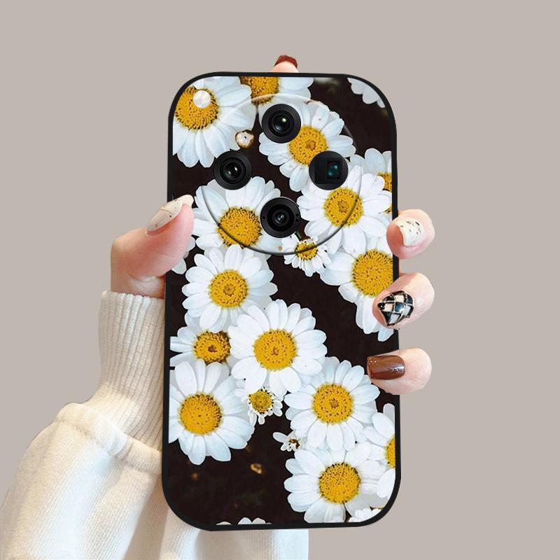 Stylish Phone Case For Oppo Find X8 Pro Coque PKC110 Silicone TPU Soft Cover For Oppo FindX8 5G Phone Shockproof Bumper Fundas