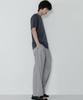 Musinsa Standard Cooling Deep Tuck Wide Elastic Waist Pants [Light Gray]