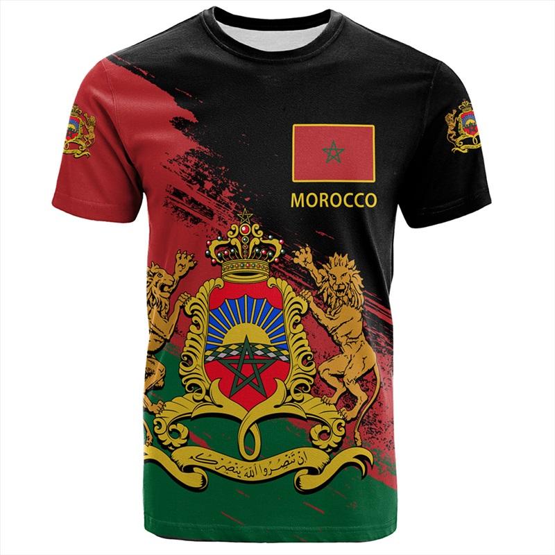 Men's Short Sleeve Fashion Printed Top Loose Versatile T-Shirts Men’s