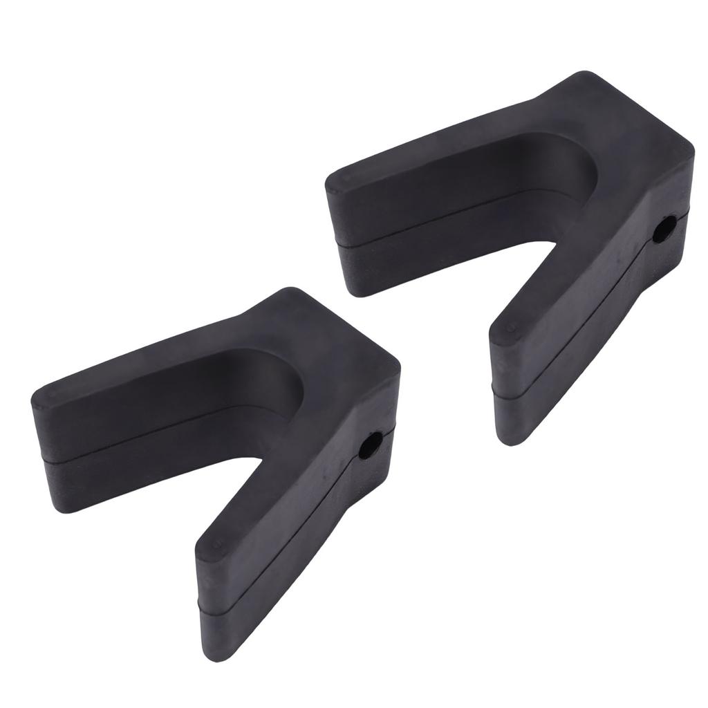 2pcs 2in Boat Trailer Bow Stop Rubber V Span Boat Trailer Bow Stop V Block for Yacht Kayak