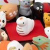 Seto Togei 2025 Zodiac Figurine, Compact, Snake, New Year's Decoration, Good Luck, Miniature Zodiac Ornament, Shoho Kiln 165
