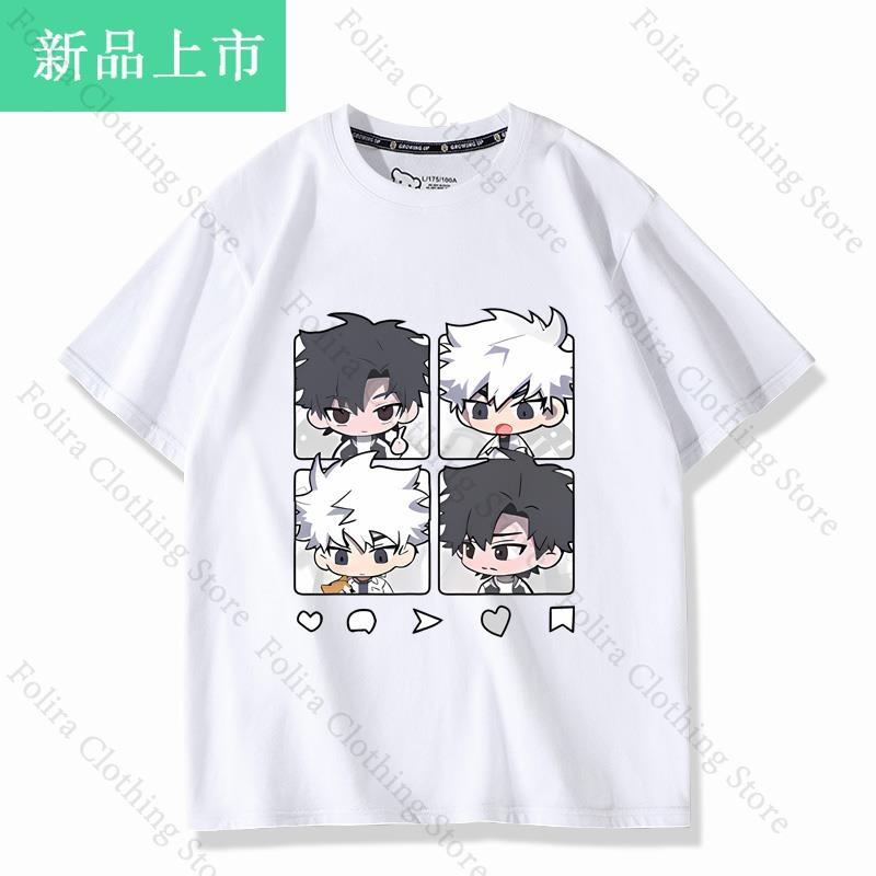 

Cartoon Link Click Series Print Tshirt for Women Summer Tops Short Sleeve Tee Daily Clothing Womens Tee Shirt Womens Tops S