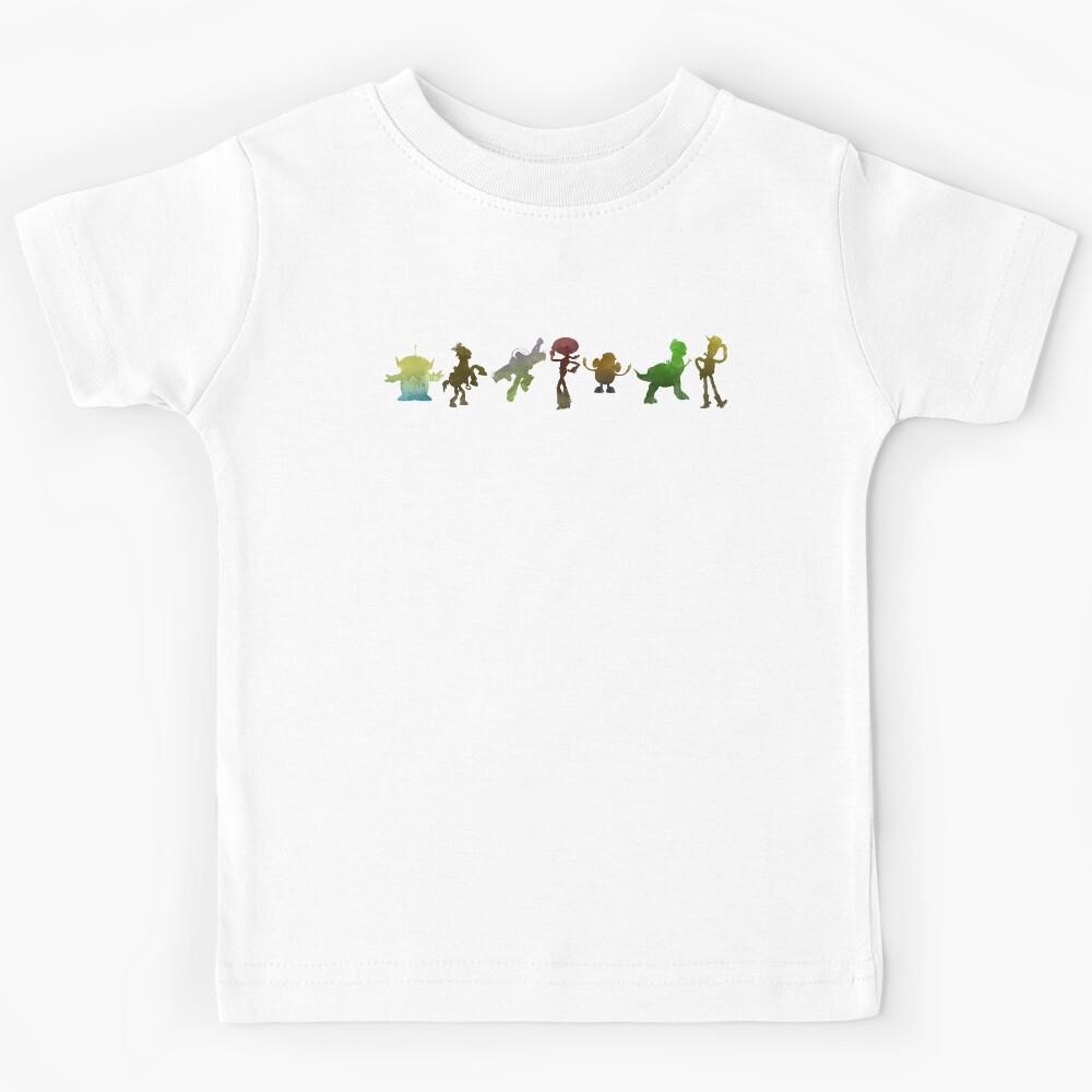Characters Inspired Silhouette Kids T-Shirt 160