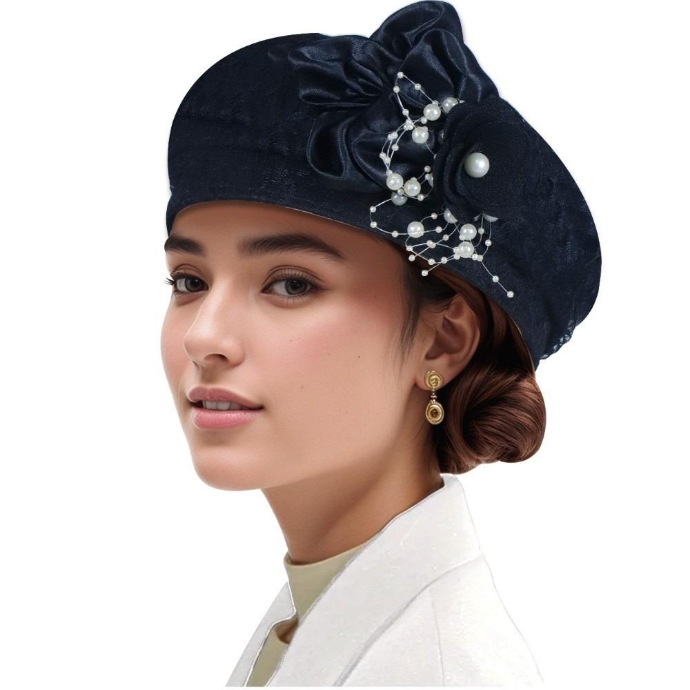 Soft African Turban Hat Casual African Headtie New Beret Caps Summer Autumn чёрный