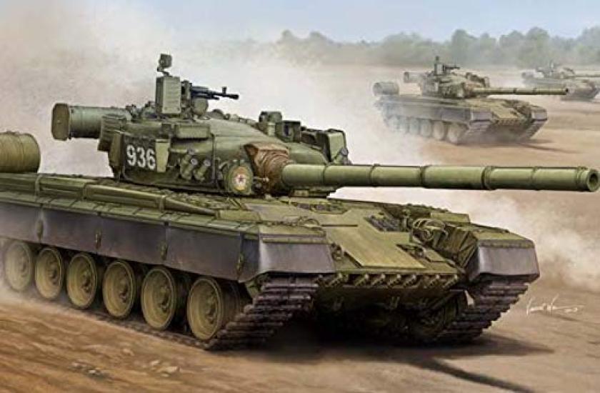 Trumpeter Soviet Army Main Battle Tank Plastic Model 1/35 T-80B