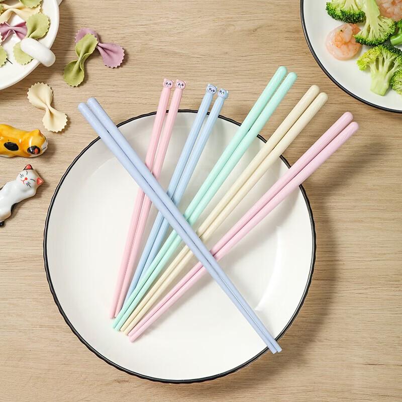 Zhang Xiaoquan Red Sandalwood & Metal Chopsticks Set (6 Pairs)