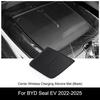 For Byd Seal EV -2025 Silicone Anti-skid Pad Wireless Charging Non-Slip Mat Dust-Proof Charger Protect Cover Mat Accessories