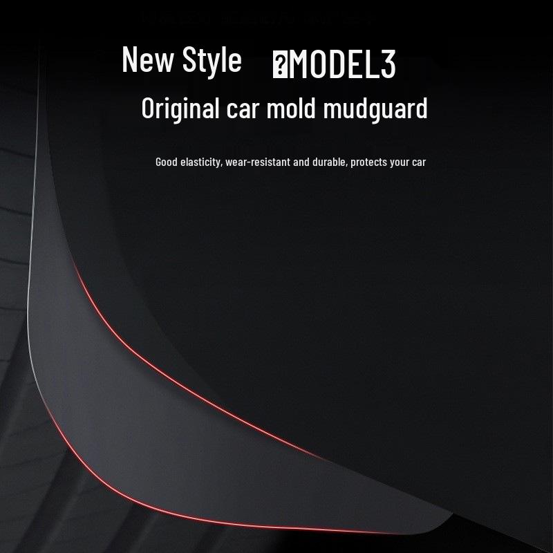 Vylepšené TPE lapače nečistot pro Model 3 Tesla - Přeshraniční příslušenství