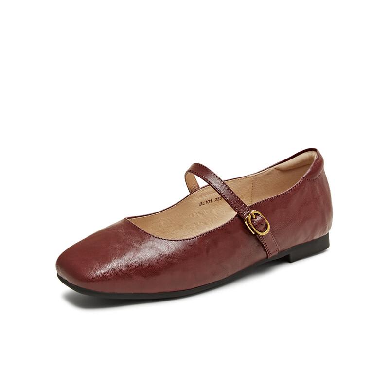 TEENMIX French Style Flat Mary Jane Shoes 39
