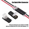 2pin Pluggable Wire Connector Auto Splice Electrical Cable Crimp Terminals Waterproof Car Quick Wire Connector for 18-22AWG Wire
