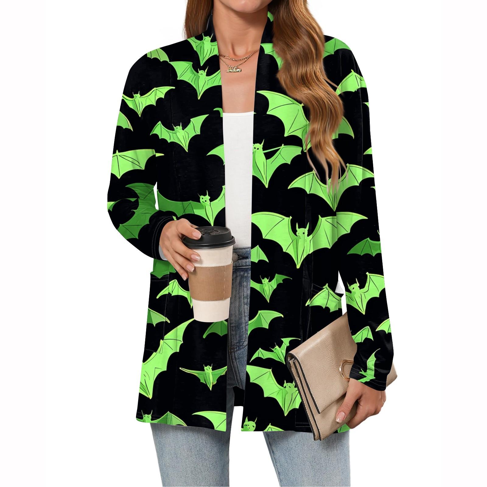 

Женские легкие кардиганы с открытой передней частью, с длинными рукавами, повседневные, свободные, тонкие кардиганы с карманами M