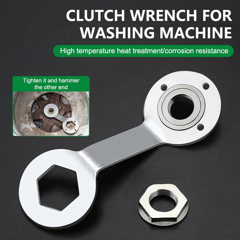 1pc Washing Machine Clutch Wrench Disassembly Inner Screw Nut Removal Double-ended Long Sleeve Spanner Hand Tools 36/38mm