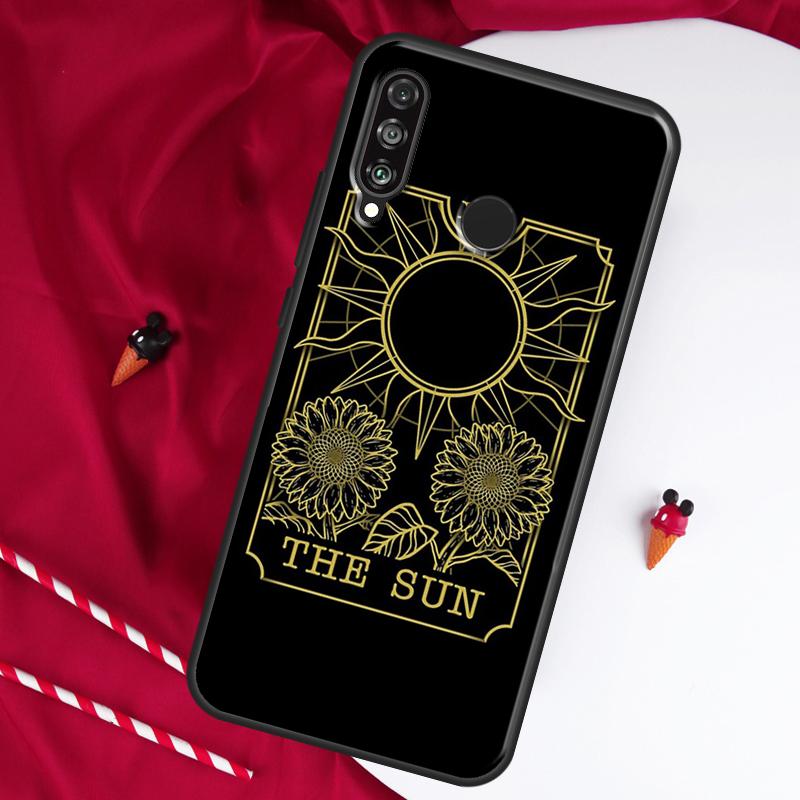 

moon Tarot Mystery totem For Huawei Nova 12i 11i 8i 12s 9 10 SE Y90 Y60 Y70 Y72 Y61 Y91 P20 P40 P30 Lite P60 Pro Case Huawei Nova Y60