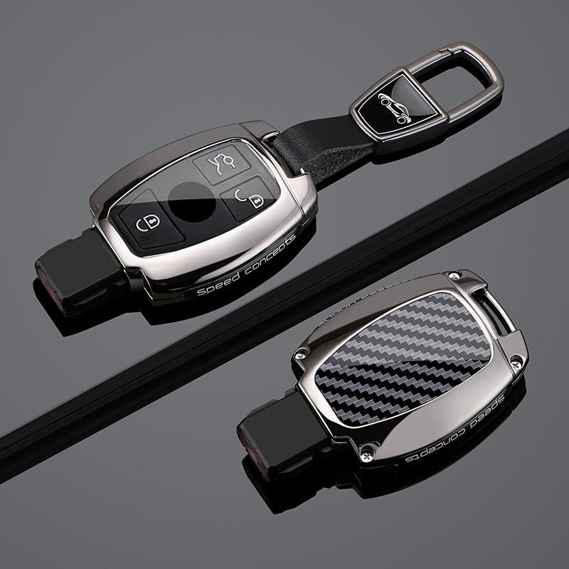 Mercedes-Benz Key Cover for C200L, GLA, B200, CLA220, C180L (Old Model), A180, GLC.