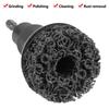 Automatischer Radnabenbürste Auto Radnabenschleifer Rostschleifwerkzeug Bremsenschleifreiniger-Set Rostentferner Polierwerkzeug