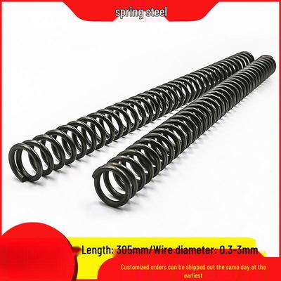 2.0-3.0 Custom Compression Springs: Long, High-Pressure Steel Wire, Large/Small Options