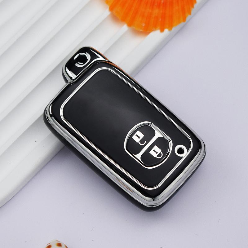 2/3/4 botones nueva funda de llave de control remoto para coche de TPU cubierta Fob para Toyota Camry Prius Land Cruiser Prado 150 Crown para Subaru Foreste XV Accesorios