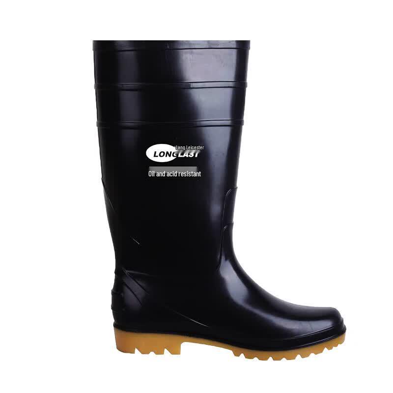 LONGLAST Men s High-Top Oil & Acid Resistant Rain Boots