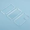 For Samsung Galaxy S25+ Crystal Clear Case 3 in 1 Shockproof PC+TPU Phone Cover