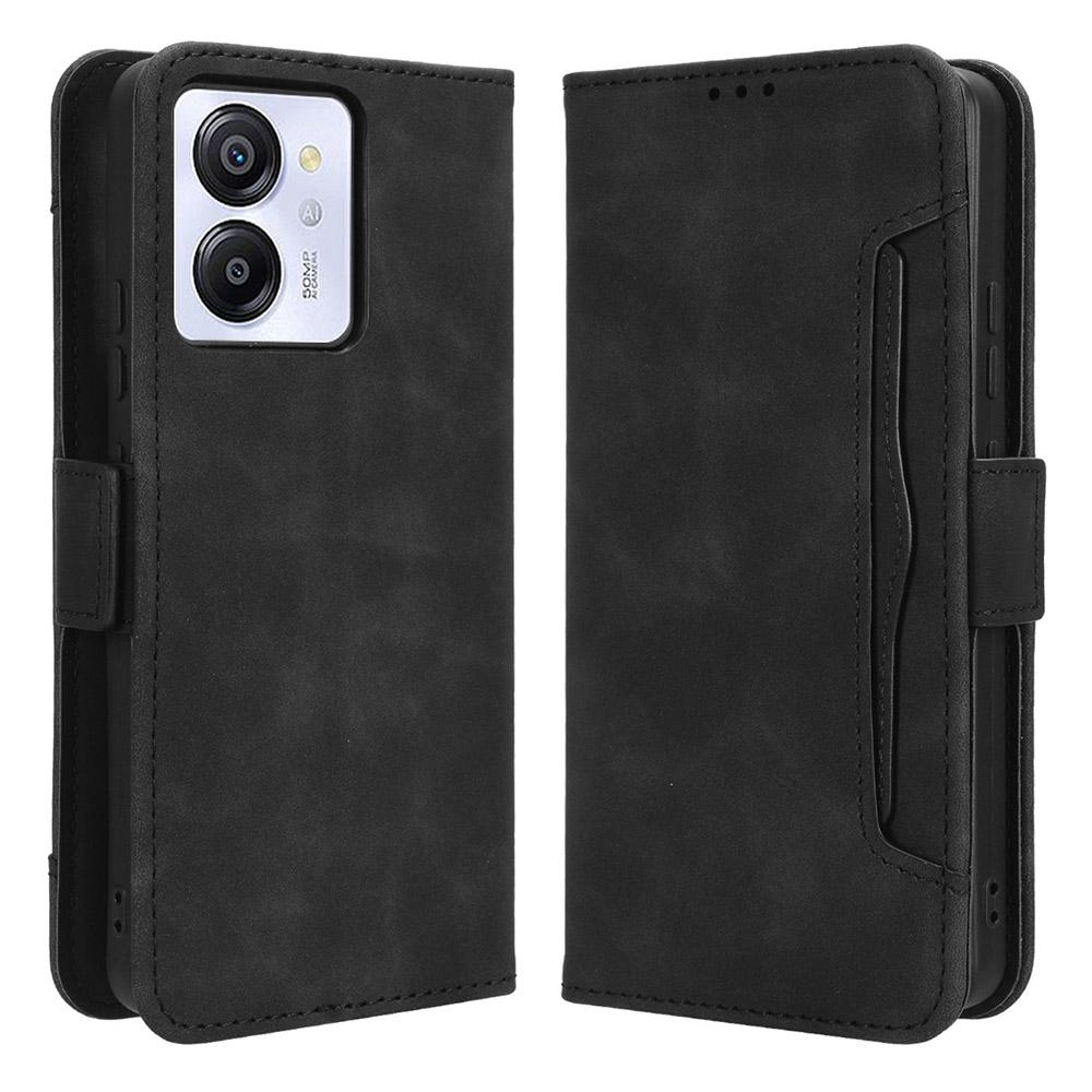 For Blackview Color 8/Oscal Modern 8 Case Leather Phone Cover Multiple Card Slots Folio Purse