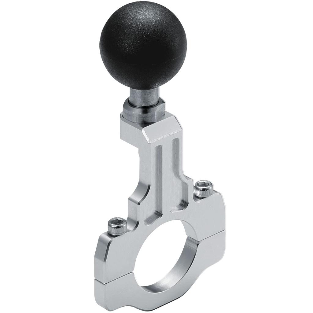 SYGNHOUSE Narrow Pipe Clamp Base Mounting System Bike for Motorcycles 00075093 C-27 (C-Parts, Specific) (22.2mm Diameter) [Compatible with ZX-25R/Z