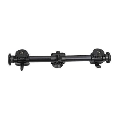 Heavy Duty Aluminum Alloy Photography Extension Arm Double Screw Mounts Horizontal/Vertical Shoot Support