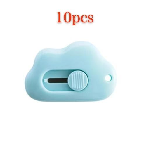 Cute Rabbit Cloud Color Mini Portable Practical Knife Paper Cutting Machine Paper Cutting Machine Razor Blade Office Stationery
