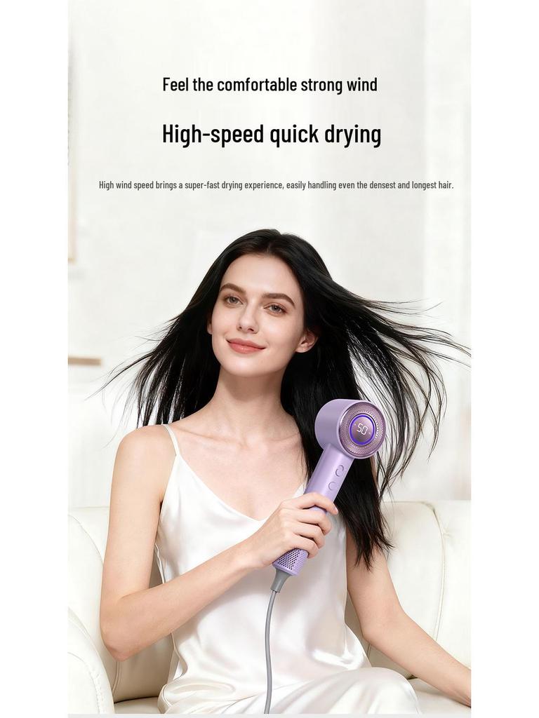 High-Speed Negative Ion Hair Dryer 110,000 RPM High-Power For Home Use