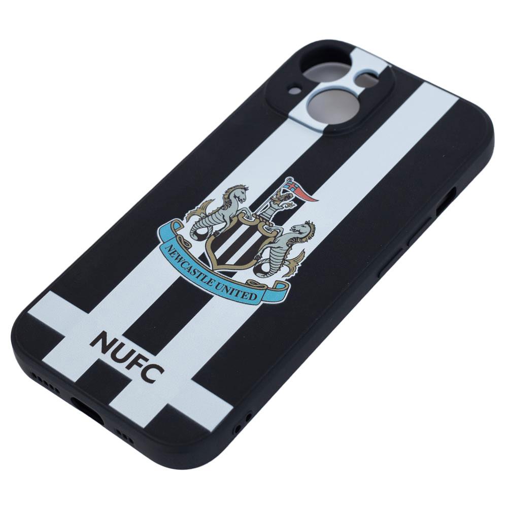 Newcastle United FC Silicone Striped Phone Case