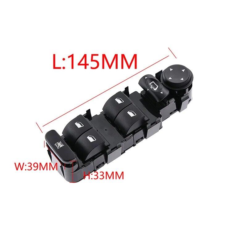 6554.HA 6554HA 6554 HA Front Left Drive Side Electric Power Window Regulator Master Switch Panel For Citroen C4 2004-2015