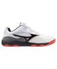 Mizuno Table Tennis Shoes Wave Medal SP5 Stability Cushioning Resilience cm 2E White/Black/Red 25.0