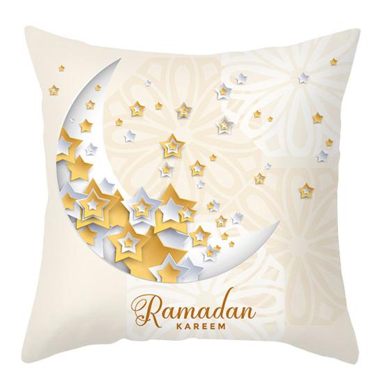 Pillow Case Breathable Festive Microfiber Modern Festival Home Sofa Soft Pillow Cushion Cover for Dorm